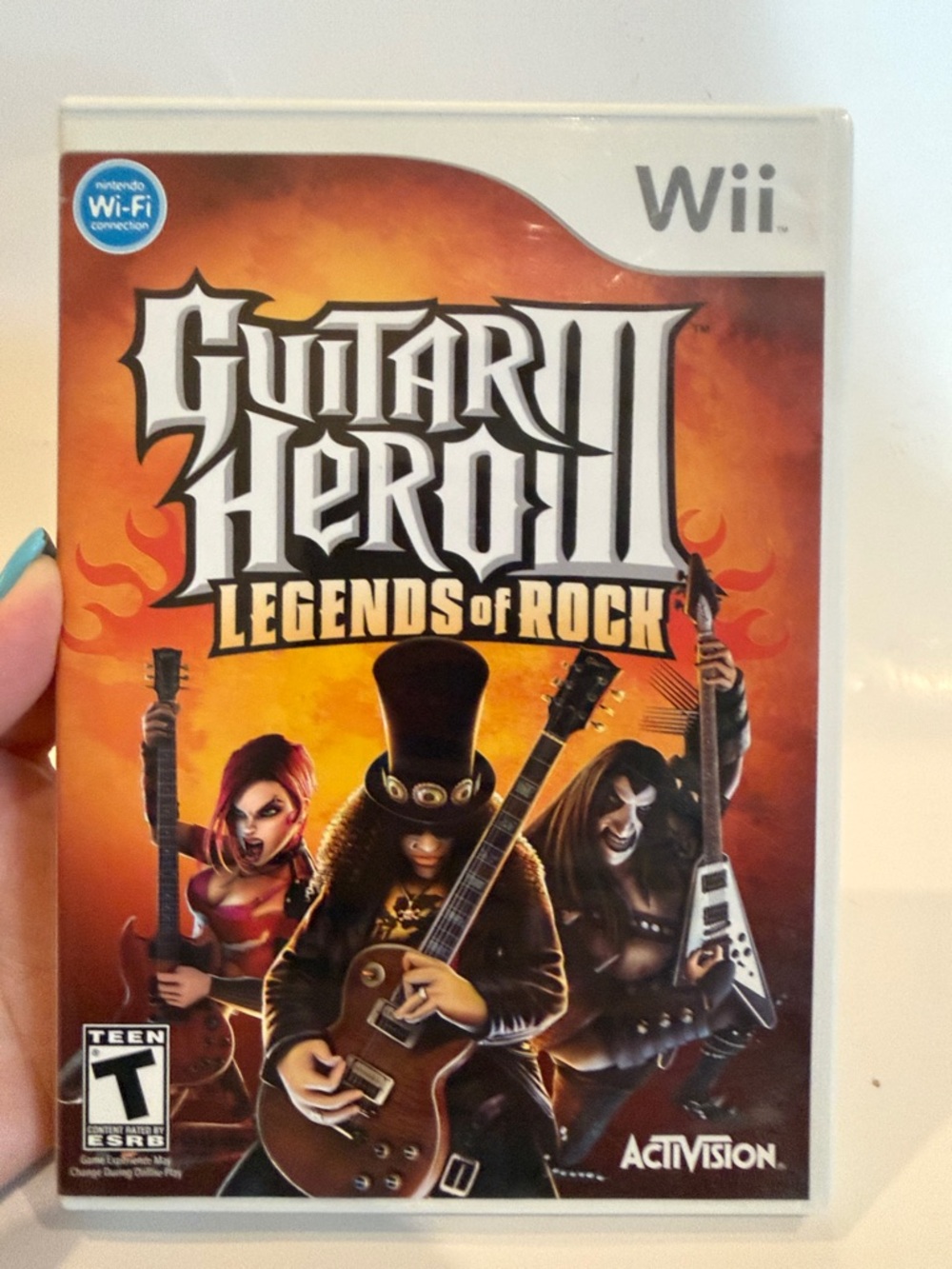 Guitar Hero III: Legends of Rock (Wii) - by Activision Untested (No Guitar)